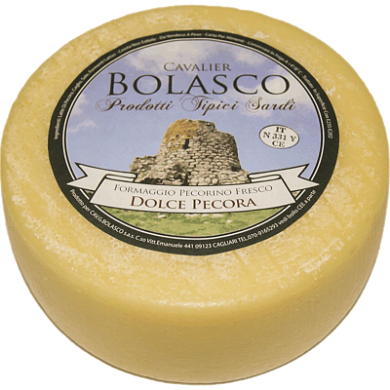 Dolce Pecora forma di formaggio in primo piano
